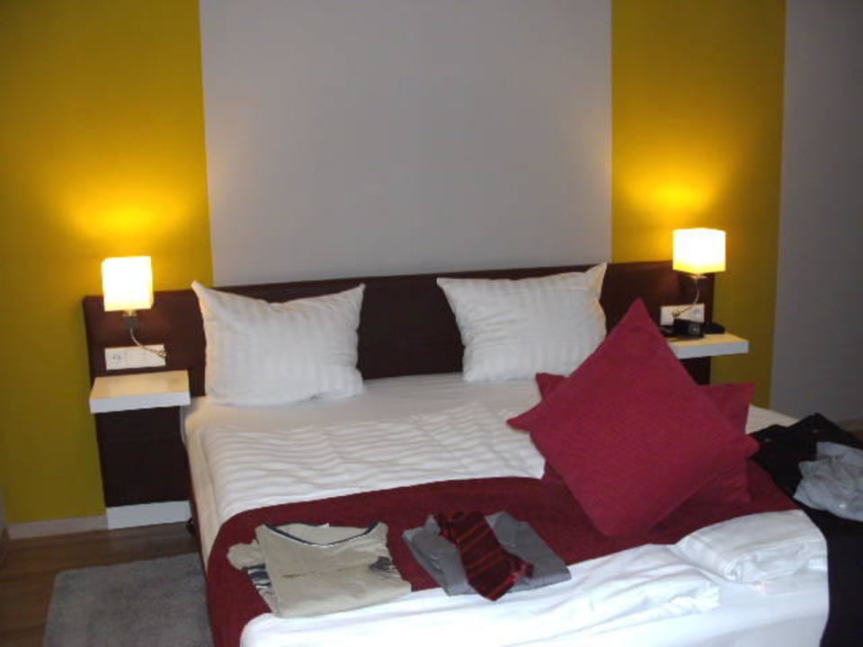 Betten einfach kuschelig Weinhotel Kaisergarten