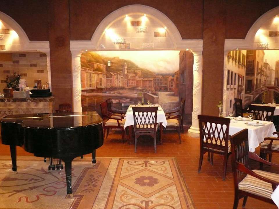 The Italian Restaurant von innen - voll toll SUNRISE Royal Makadi Resort