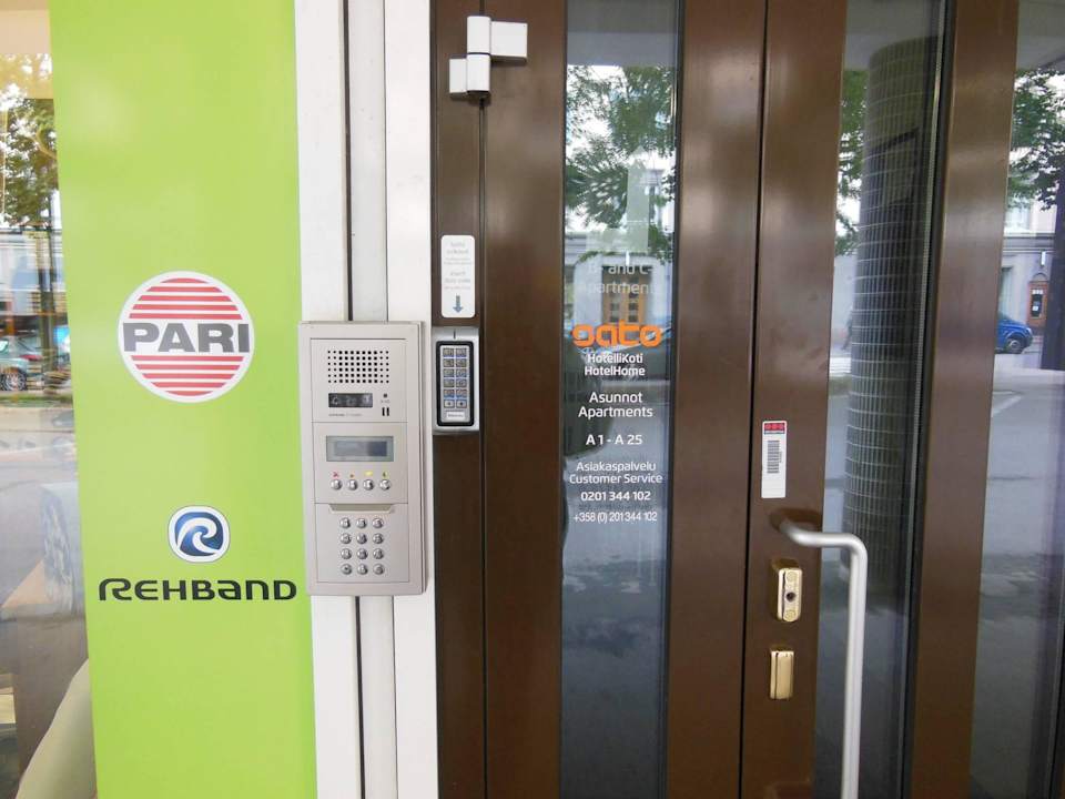 Tür mit Codeschloss SATO HotelHome Lapinlahdenkatu
