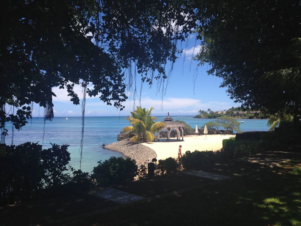 Blick auf den Hochzeitspavillon Maritim Resort & Spa Mauritius
