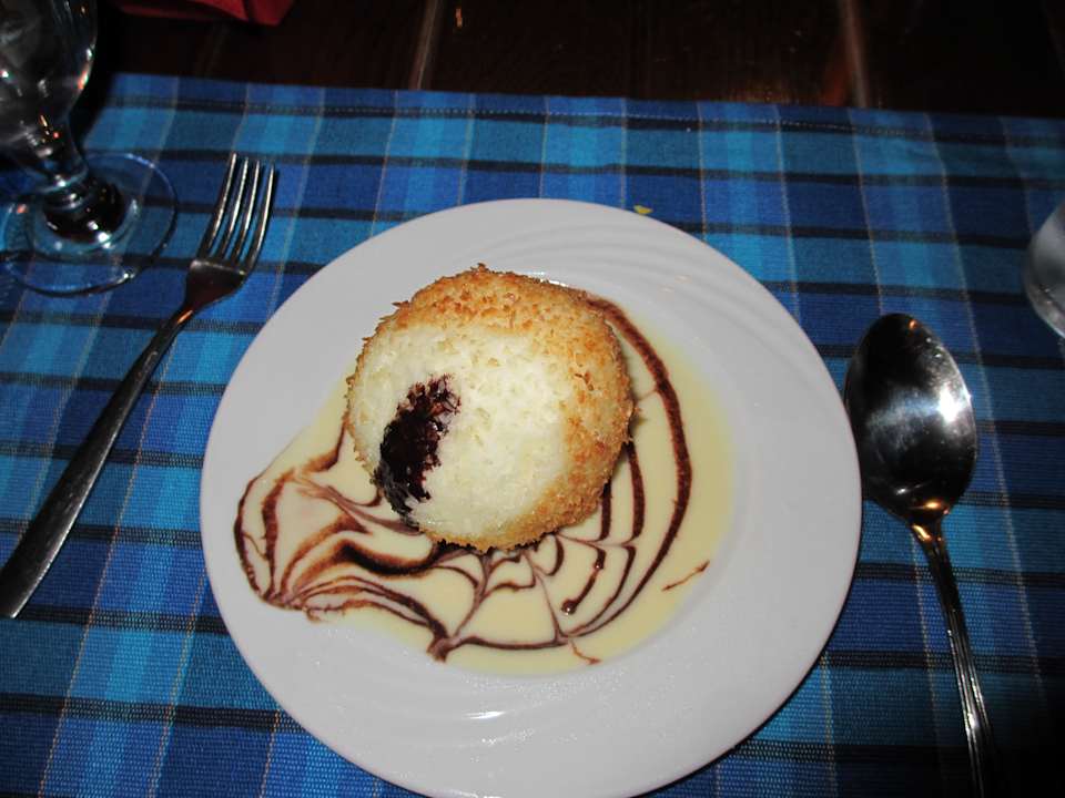 Mexikanisch gebratenens Eis im Fajitas The Grand Hotel Sharm El Sheikh