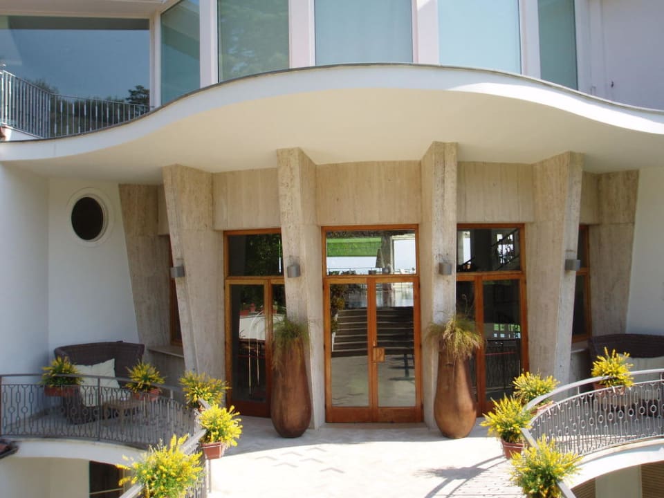 Hoteleingang Grand Hotel President