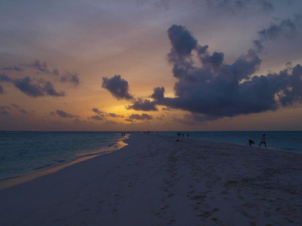 Sonnenuntergang Kuramathi Maldives