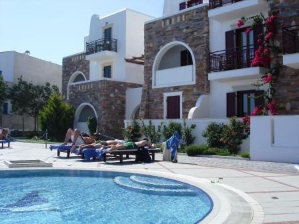 Pool und Außenansicht Naxos Resort Beach Hotel