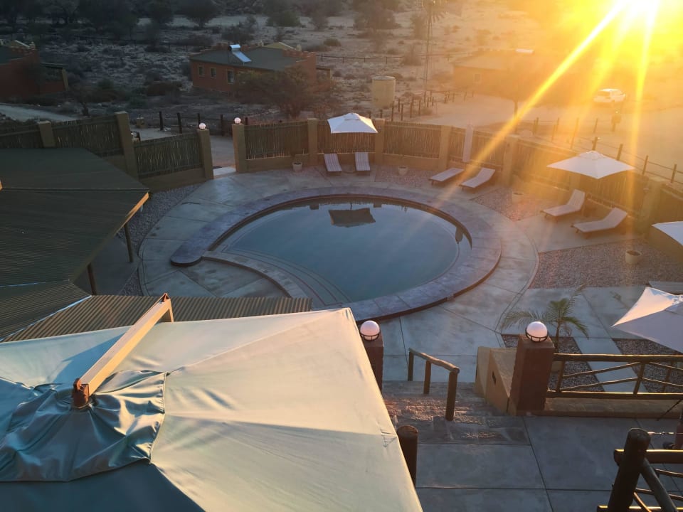 Pool am Haupthaus Klein-Aus Vista Desert Horse Inn