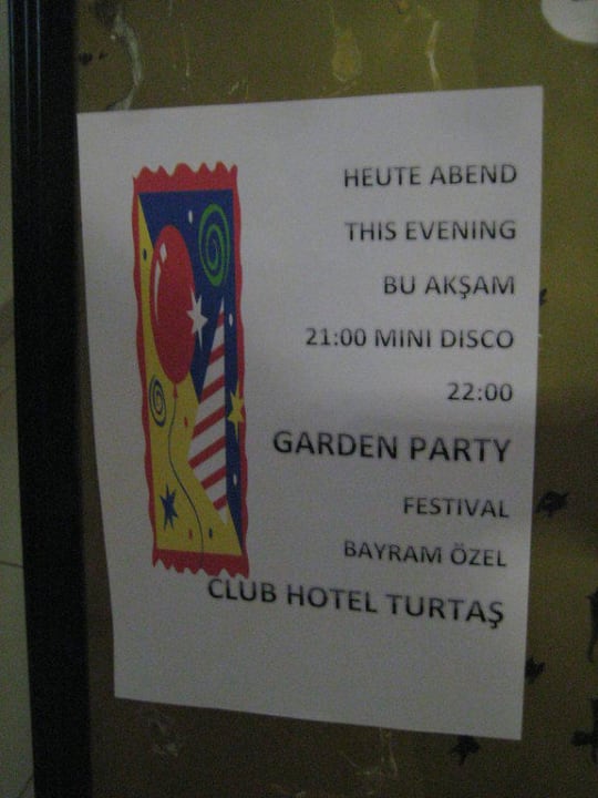 Show Club Turtas Beach Hotel