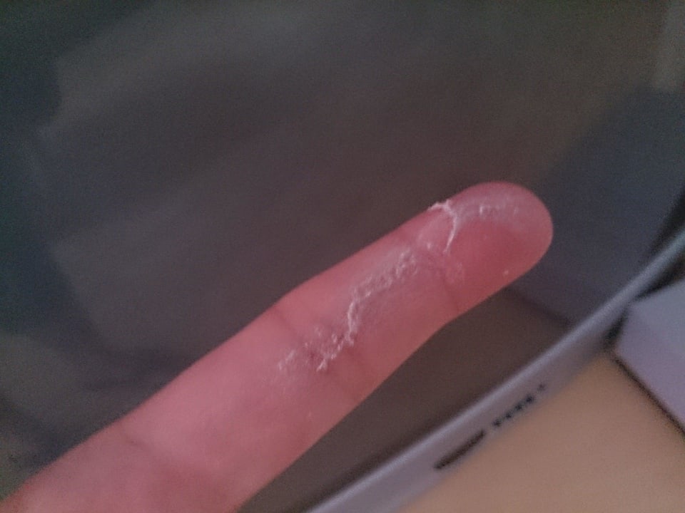 Staub auf dem Fernseher Haus Marinus