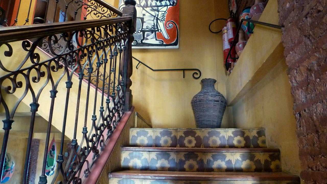 Aufgang zu den Zimmern Hotel Pousada des Arts