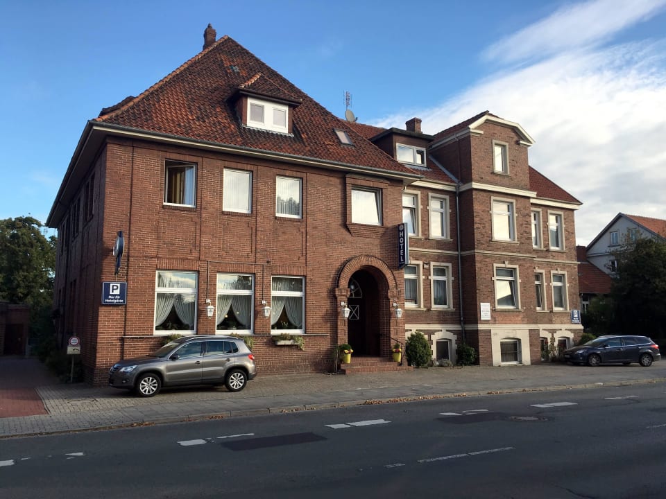 Außenansicht Bahnhofs Hotel Quakenbrück