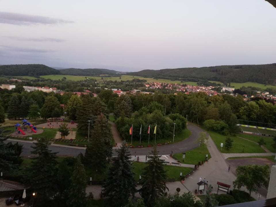 Ausblick AHORN Berghotel Friedrichroda