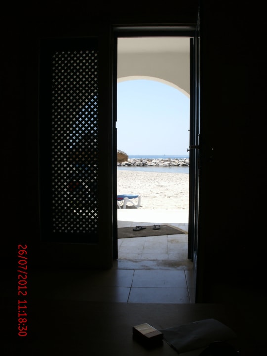 Ausblick aus unserem Bungalow Royal Lido Resort & Spa