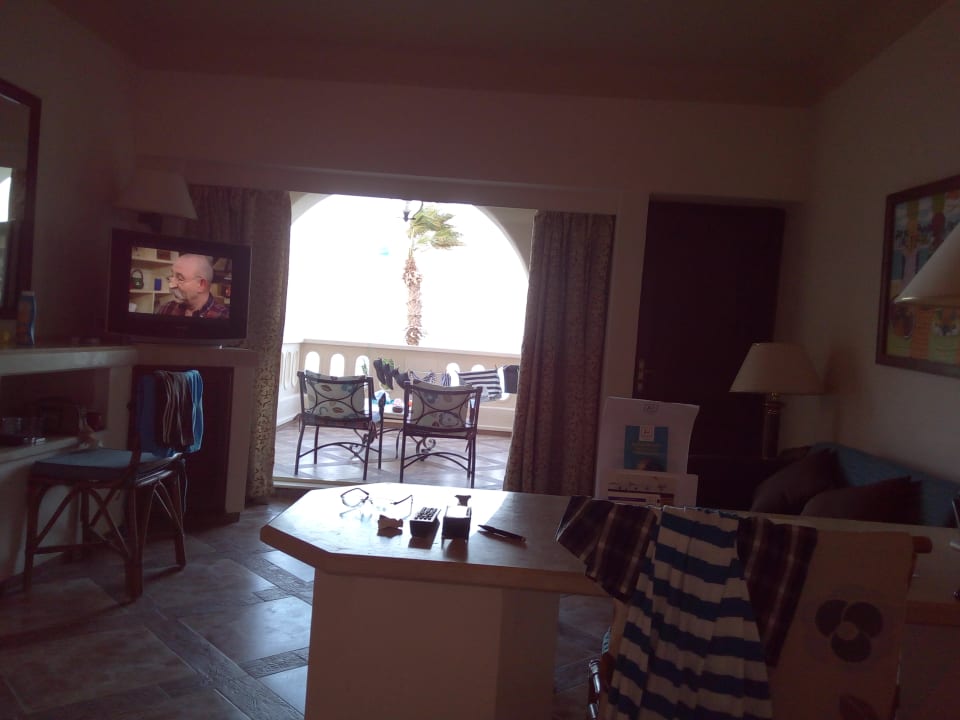 Ausblick vom Bett Pickalbatros Citadel Resort