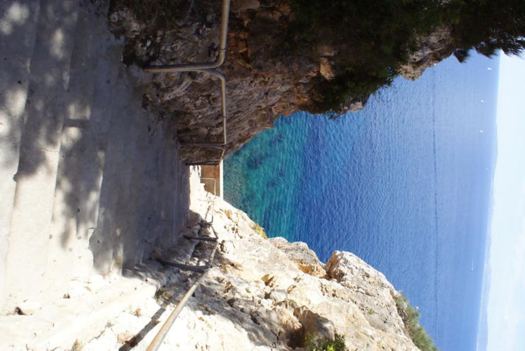 Meeresblick, hier gehts runter zum Meer Sun Club Eldorado