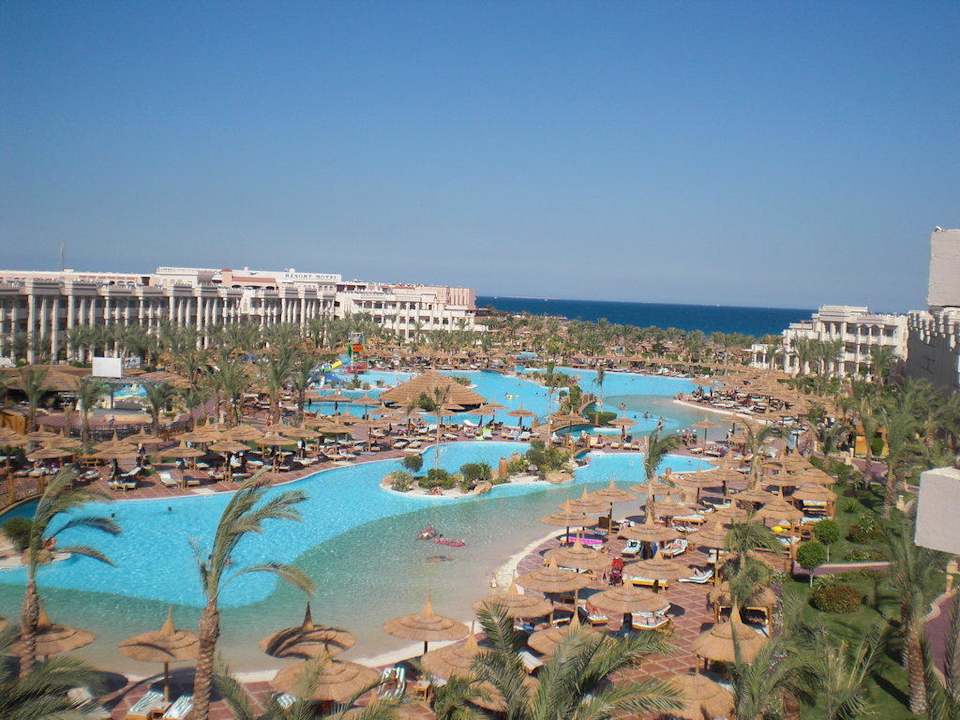 Blick vom Dach Pickalbatros Palace Resort