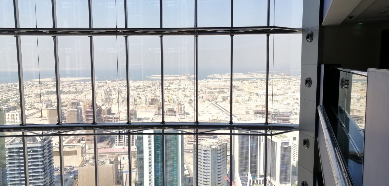 Ausblick Hotel Jumeirah Emirates Towers