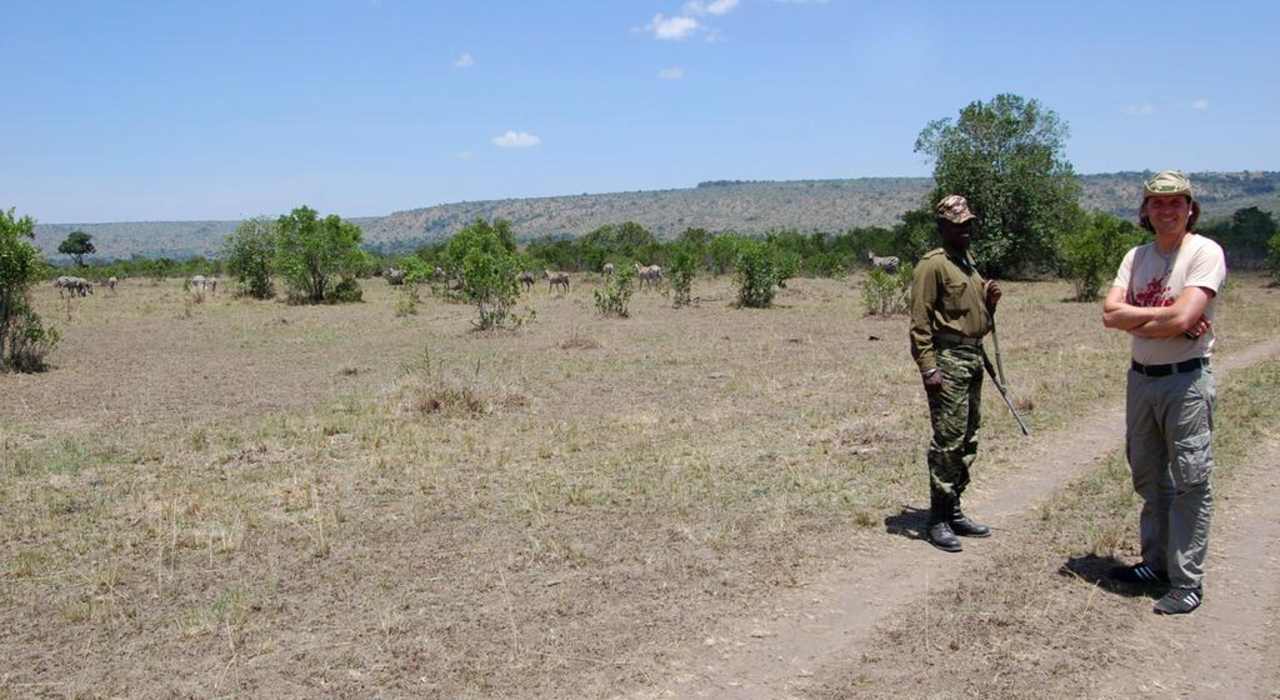Auf Fußsafari mit dem Ranger Royal Mara Safari Lodge