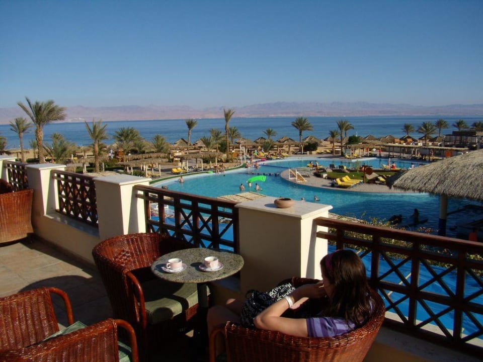 View from the reception Aquis Taba Paradise Resort