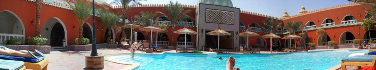 Basen Pickalbatros Alf Leila Wa Leila Resort - Neverland Hurghada
