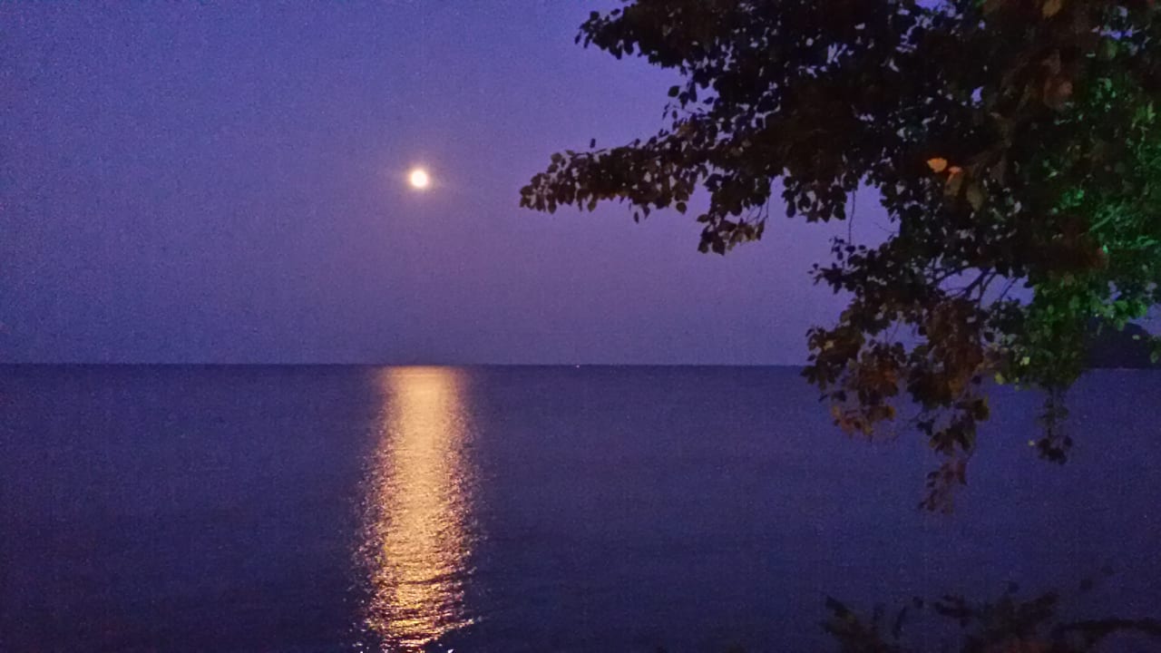 Ausblick Porto Koukla Beach
