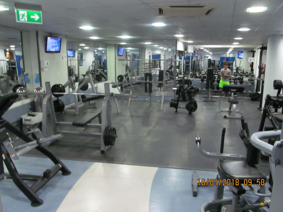 Großer Fitnessraum. db San Antonio Hotel + Spa