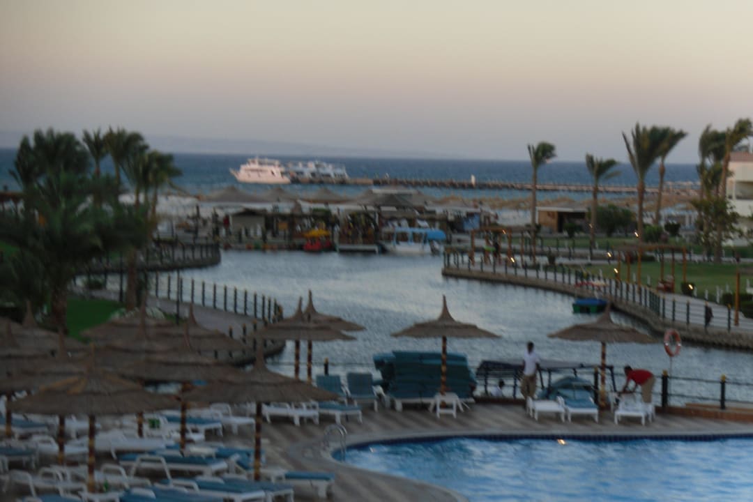 Ausblick Pickalbatros Dana Beach Resort - Hurghada