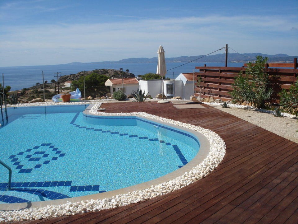 Privatpool Villa am Meer