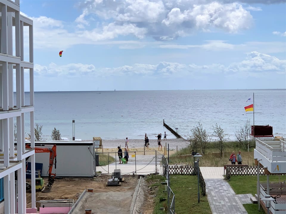 Ausblick Ferienwohnung Strandperle 11