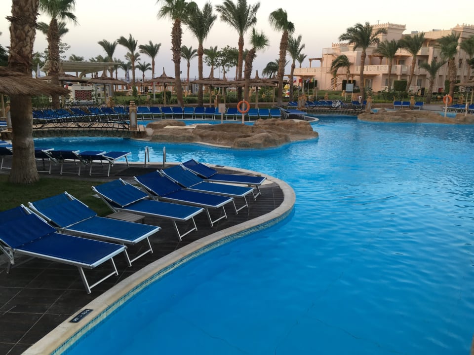 Pool am Morgen Pickalbatros Palace Resort