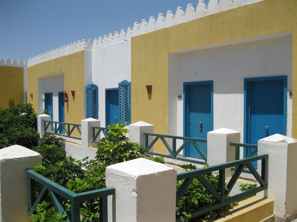 Eingänge zu den Doppelzimmer Mirage Bay Resort & Aqua Park