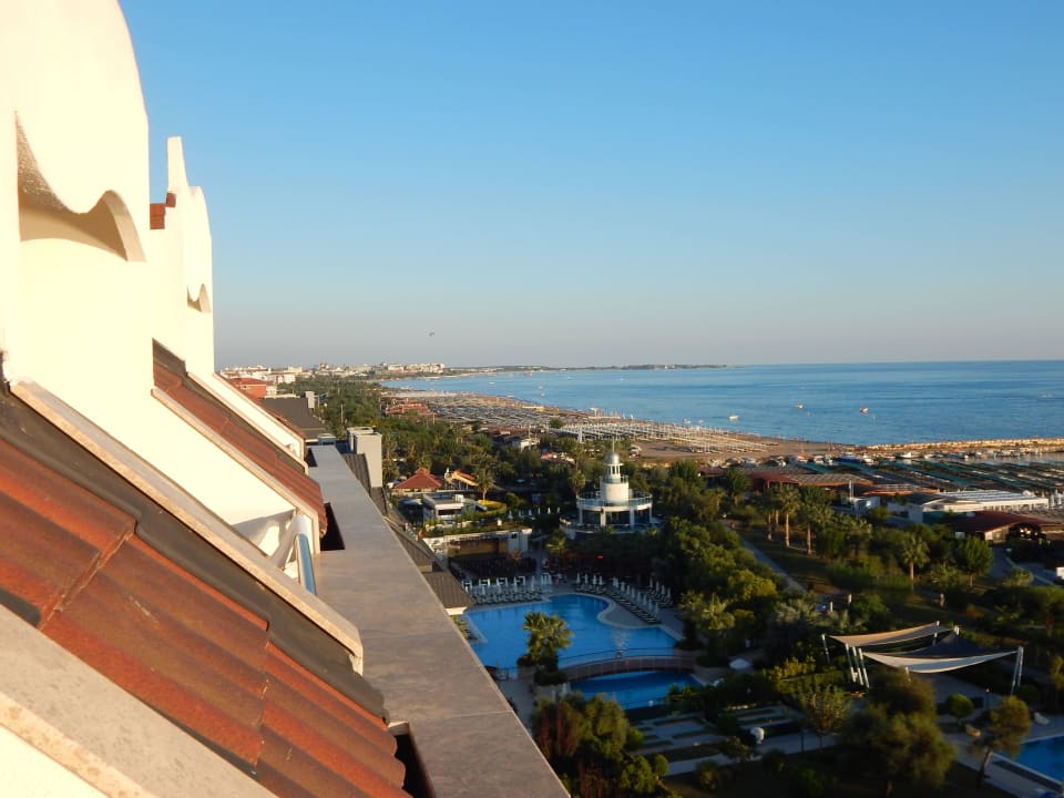 Ausblick vom Zimmer 4 Etage Adalya Ocean Deluxe