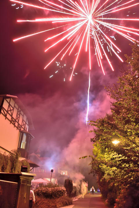 Ausblick Schlosshotel Marienbad
