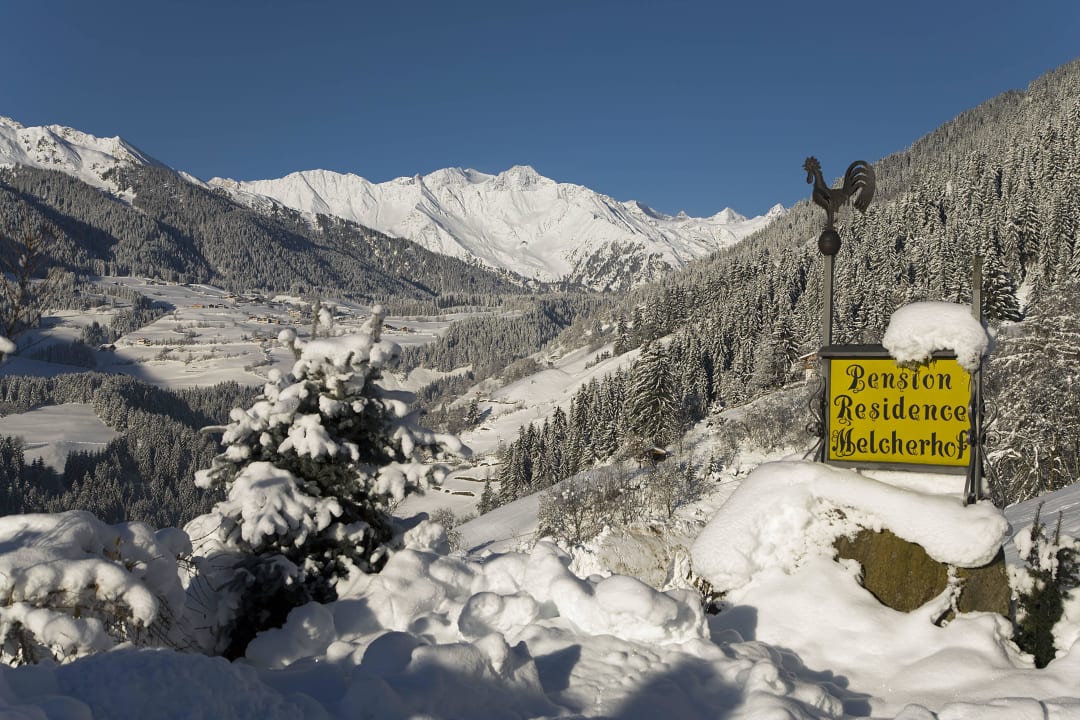 Winterlandschaft Residence Garni Melcherhof