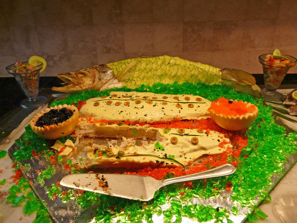 Weihnachtsbuffet Grand Sirenis Riviera Maya Resort & Spa