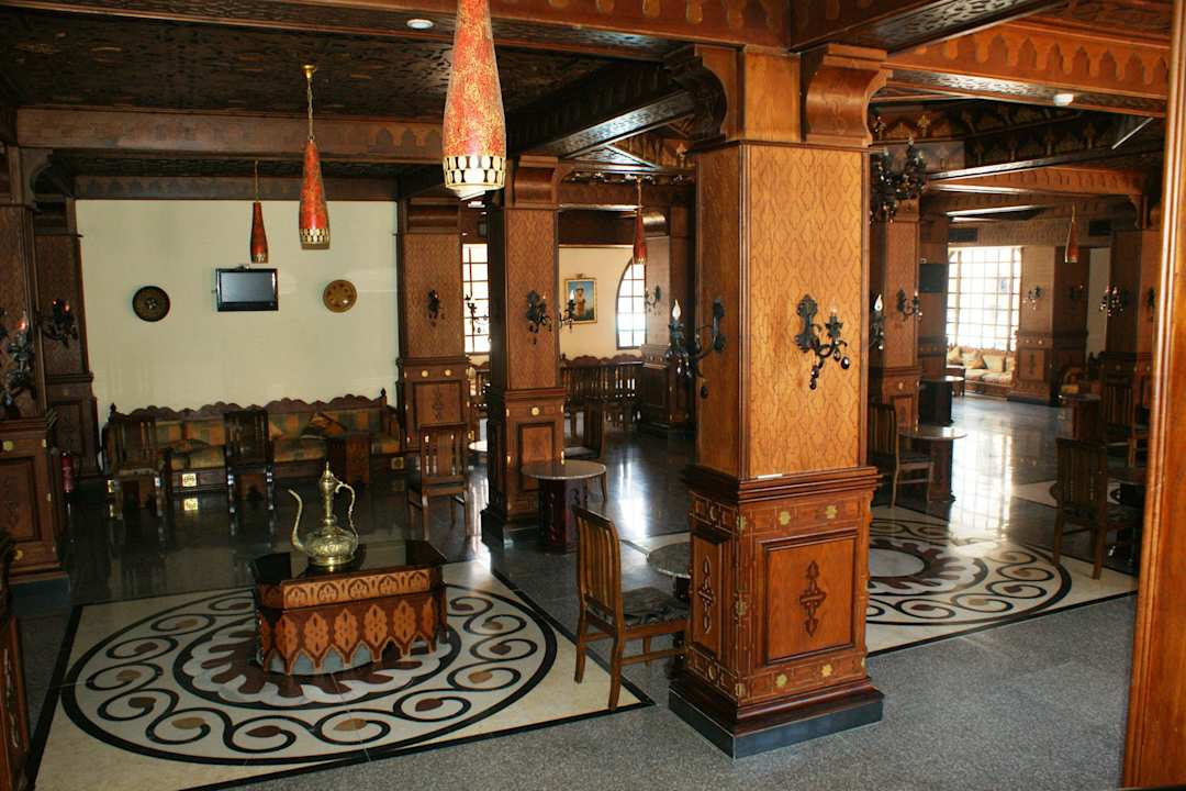 Bar neben der Rezeption Pickalbatros Alf Leila Wa Leila Resort - Neverland Hurghada