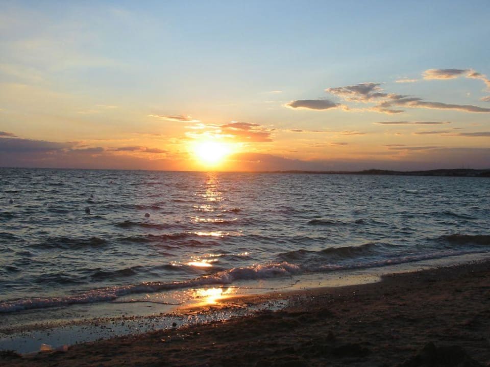 Sonnenuntergang Hotel Portes Beach
