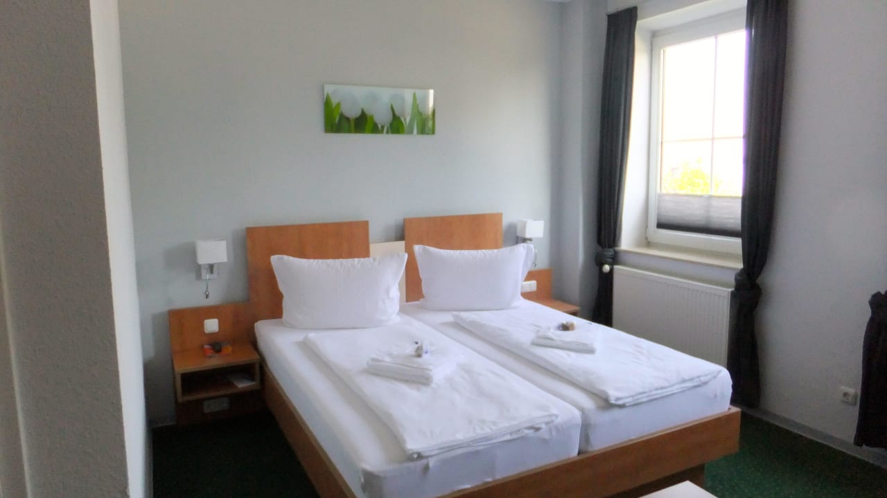 Doppelzimmer Souterrain Hotel Alte Fischereischule