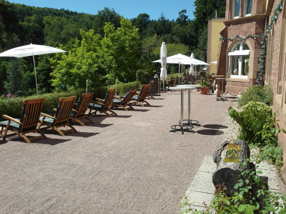 Schöne Terrasse Hotel Franziskushöhe