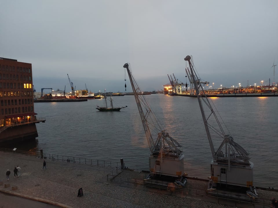 Ausblick Hotel Deutsche Seemannsmission Hamburg-Altona