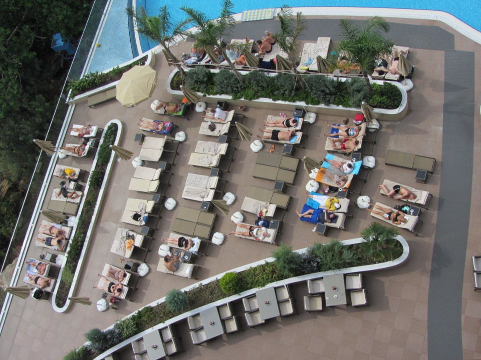 Blick vom Zimmer  Michell Hotel & Spa