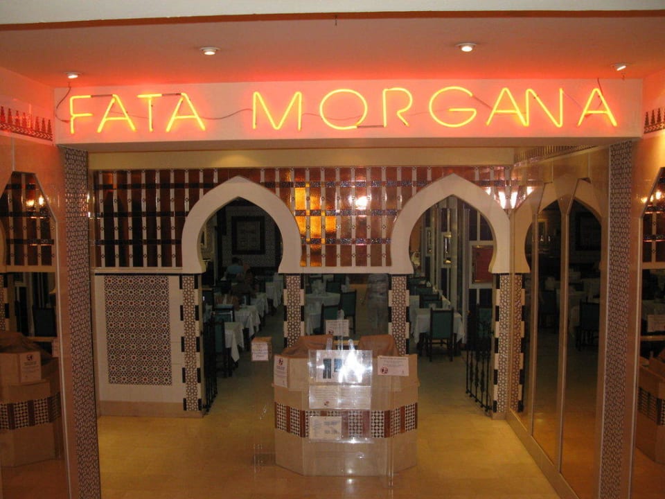 Eingang zum ÜF/HP-Restaurant Abora Catarina by Lopesan Hotels