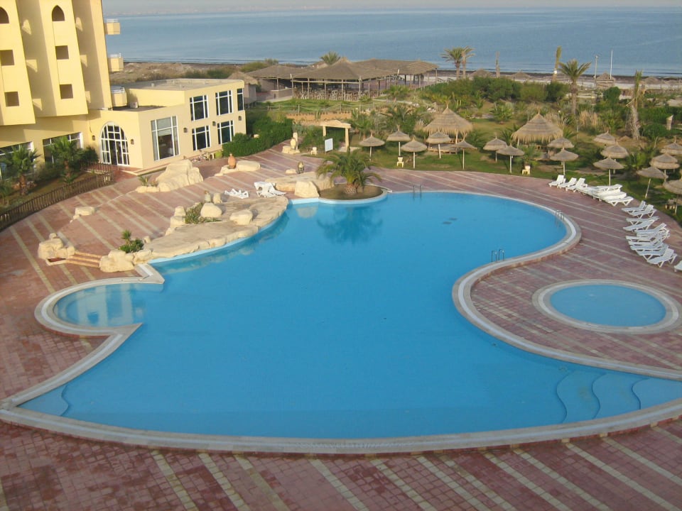 Vu de la chambre! Skanes Serail Aquapark