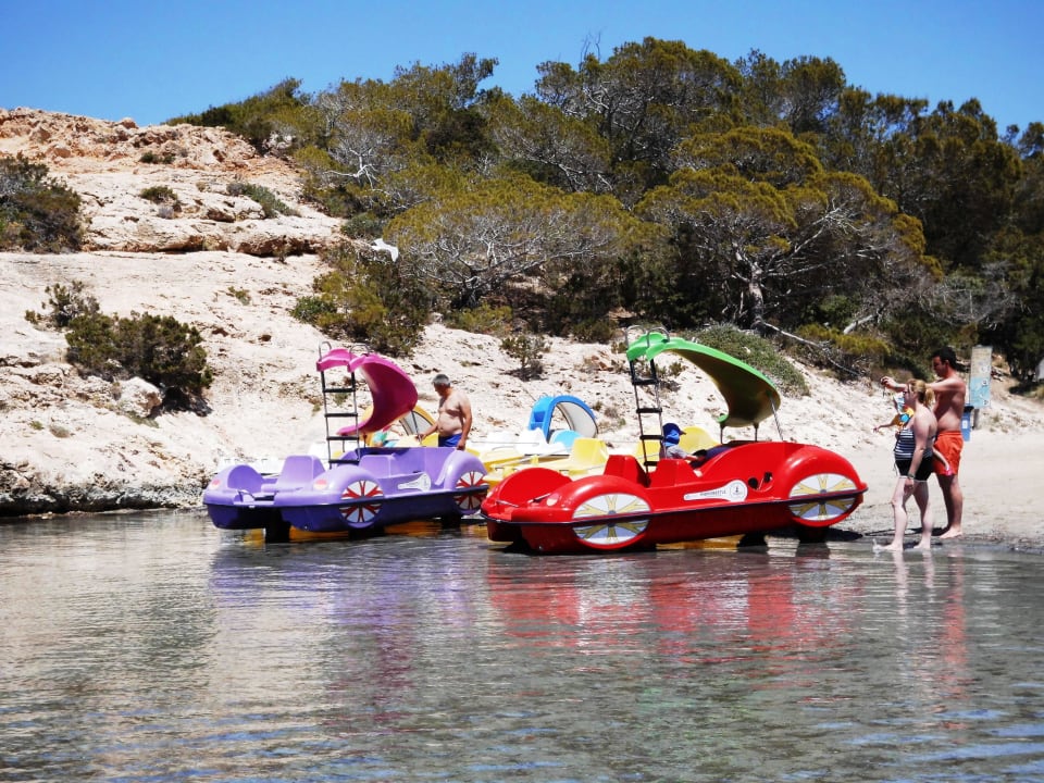 Tretboote mit und ohne Rutsche Barceló Portinatx - Adults only