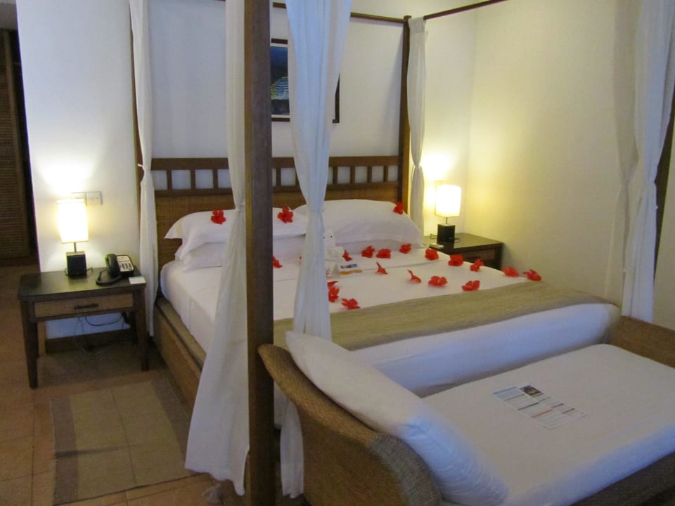 Garden-Villa bei Ankunft Kuramathi Maldives