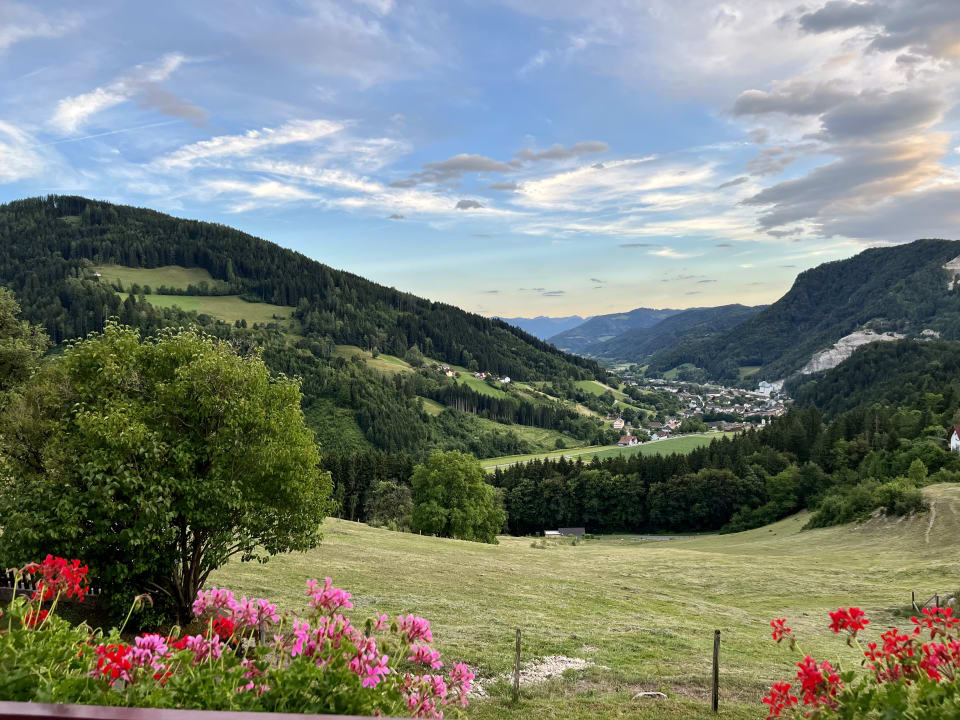 Ausblick Panoramadorf Saualpe