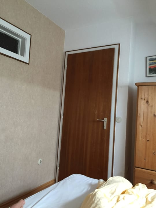 Schlafkammer auf Spitzboden Appartmenthaus Lornsenhof