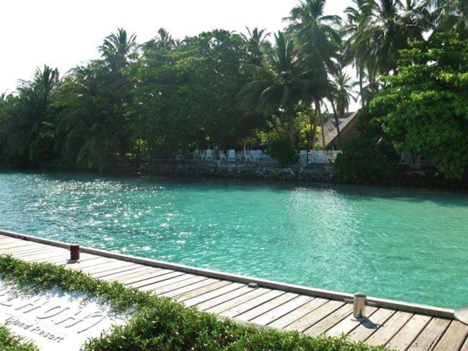 Ankunftssteeg  Fihalhohi Maldives