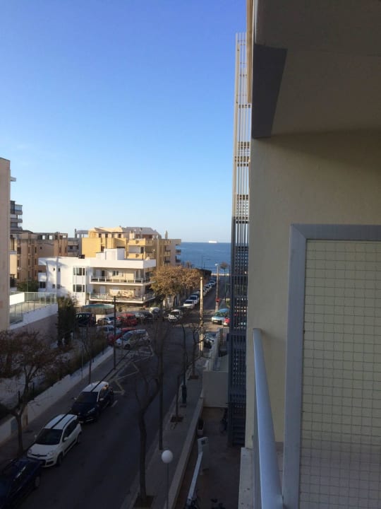 Aussicht vom Balkon BQ Apolo Hotel