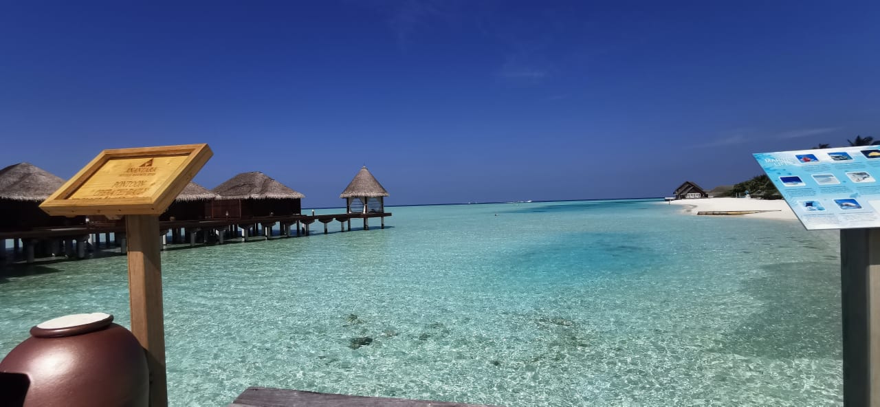 Ausblick Anantara Veli Maldives Resort - Adults only