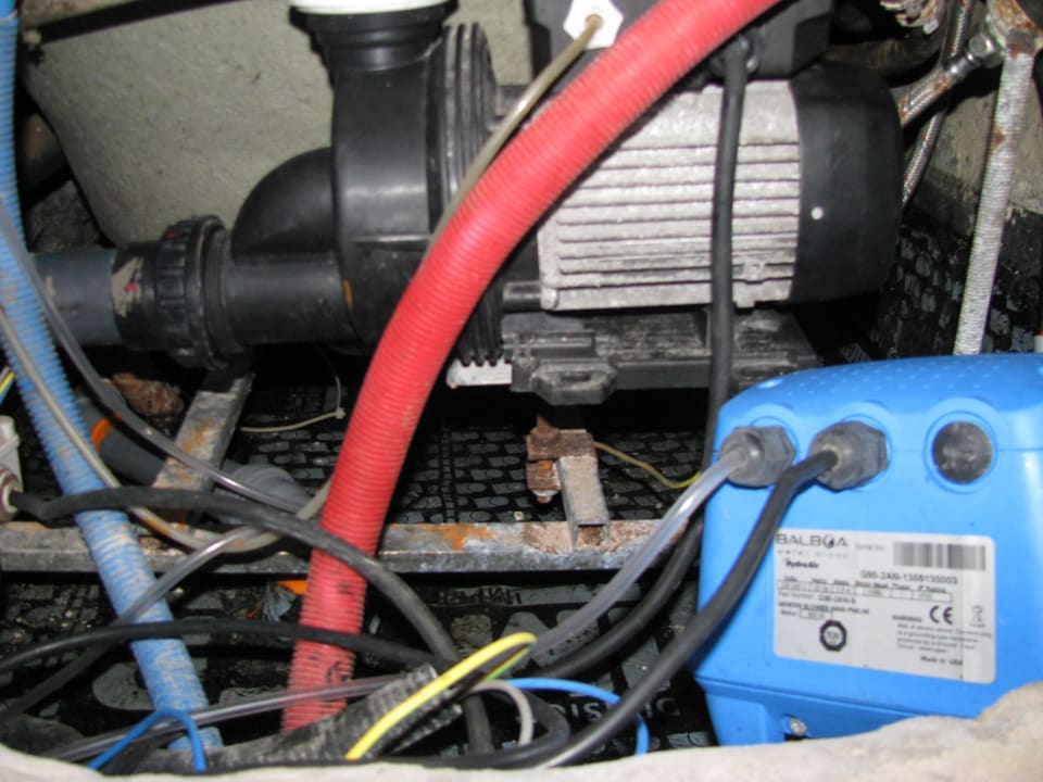 Motor von Wanne Hotel Riu Karamboa