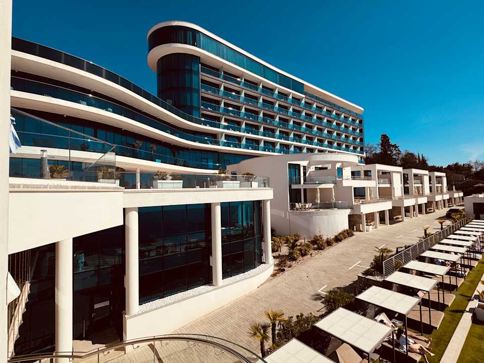 Außenansicht Hilton Rijeka Costabella Beach Resort And Spa